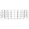 Gabion Raised Bed Galvanized Steel 35.4"x11.8"x11.8"