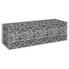 Gabion Raised Bed Galvanized Steel 35.4"x11.8"x11.8"
