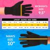 Brown Jersey Gloves 10' Size; Pack of 24 Cotton Work Gloves with Elastic Knit Wrist; Polyester Breathable Gloves for Men and Women; Industrial Gloves