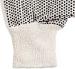 24 Pack Canvas Work Gloves 10" Large Size Washable Elastic Knit Wrist Canvas Glove with PVC Dots; Resistant Workwear Gloves; Comfortable Fit Ideal for