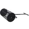Peat Moss Spreader 24inch,Compost Spreader Metal Mesh,T shaped Handle for planting seeding,Lawn and Garden Care Manure Spreaders Roller ,black