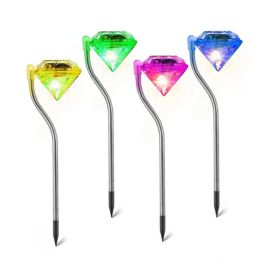 Decorative Light Solar Lamp for Garden Patio Yard Walkway (Type: 4 PCS, Color: Style B)